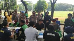 Ratusan Ojol Antusias, Polres Jaksel Berikan Pemeriksaan Kesehatan Gratis