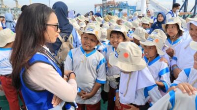Dalam Libur Sekolah, PELNI Berikan Pengalaman Kapal kepada Ratusan Siswa SD