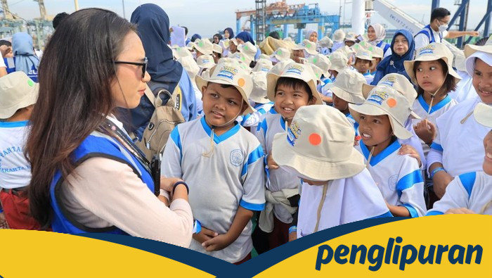 Dalam Libur Sekolah, PELNI Berikan Pengalaman Kapal kepada Ratusan Siswa SD