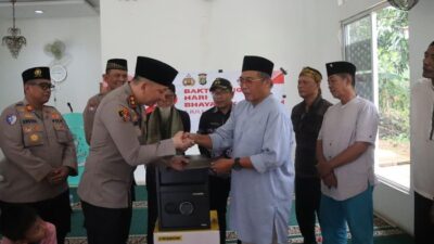 Aksi Mengejutkan: DKM Masjid Lapor, Kotak Amal Dicuri, Kapolres Tangsel Ganti Safe Deposit