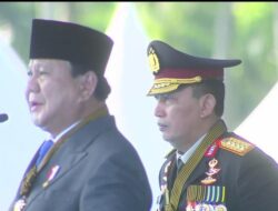 Prabowo Hibur Kapolri dengan Penghargaan, Polri Tunjukkan Prestasi