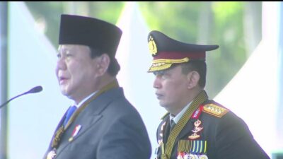 Prabowo Hibur Kapolri dengan Penghargaan, Polri Tunjukkan Prestasi