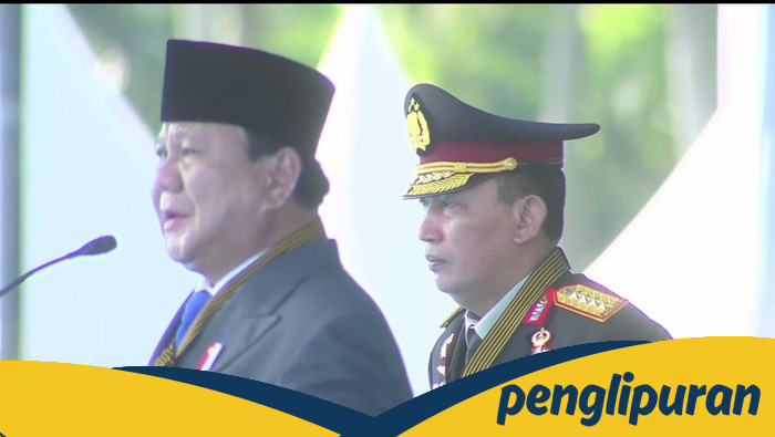 Prabowo Hibur Kapolri dengan Penghargaan, Polri Tunjukkan Prestasi