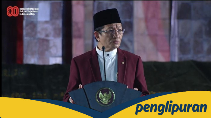 **Doa Kebangsaan di Tugu Proklamasi: Menag Ujarkan MBG dan Sekolah Rakyat sebagai Jawaban Kemerdekaan**