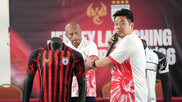 **Persipura Launches 2025/2026 Jersey, Unveiling the Philosophy**