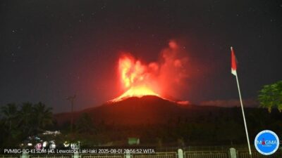 Gunung Lewotobi Laki-laki Meletus, Para Ahli Peringatkan Bahaya Banjir Lahar