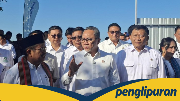 Zulhas Tinjau Kopdes di Kekeri NTB: Banjir Beras, Ada di Mana-Mana
