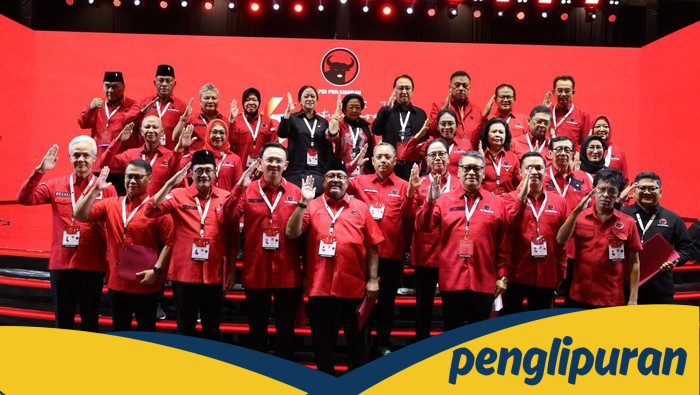 **Megawati Tetap Merangkap Ketum dan Sekjen PDIP, Struktur Kepengurusan 2025-2030 Resmi Dilantik**