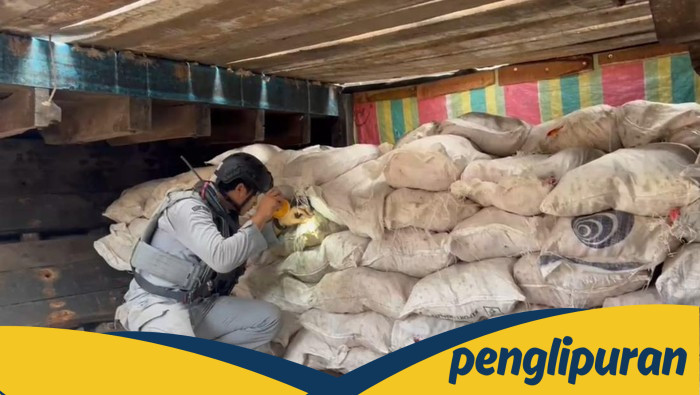 [Bakamla Tangkap Kapal Berisi 400 Karung Bawang Merah di Kepri]