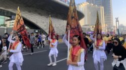 **Parade JWFF di Bundaran HI: Warga Nikmati Marching Band dan Jalan Sehat dalam CFD**