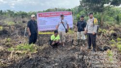 Pria di Inhu Ditangkap, Sebabkan Lahan Gambut Terbakar Selama 1 Jam!