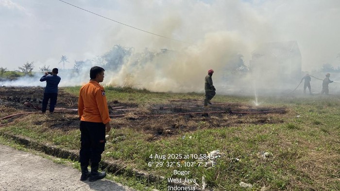 Tragedi Lahan di Cariu Bogor, Warga Bakar Rumput Pemicu Api Membunuh
