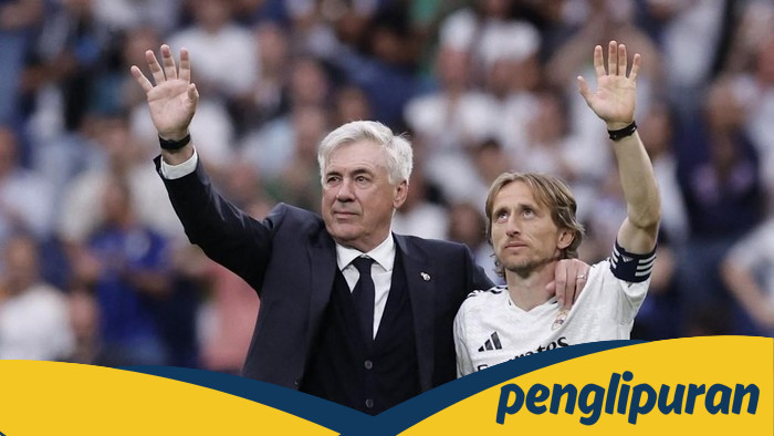 **Modric Bantah Pengaruh Ancelotti dalam Pindah ke AC Milan**