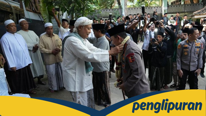 Kapolri Silaturahmi ke Ponpes Al Hamidy, Minta Nasihat Ulama untuk Jaga NKRI
