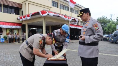 Kapolres Priok: “Hindari Pelanggaran, Sertijab Wakapolres-Kasat Lantas Berjalan Lancar!”