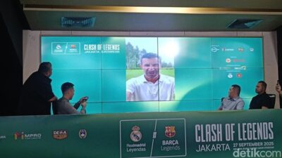 **El Clasico Legend Duel di Jakarta: Figo, Pepe, dan Puyol Bersaing di SUGBK**