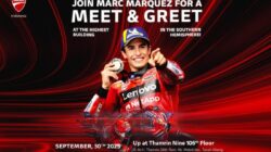 **Tiket VIP Royal Box Ducati di MotoGP Mandalika 2025, Harga Rp 30 Jutaan dengan Pertemuan Marc Marquez**
