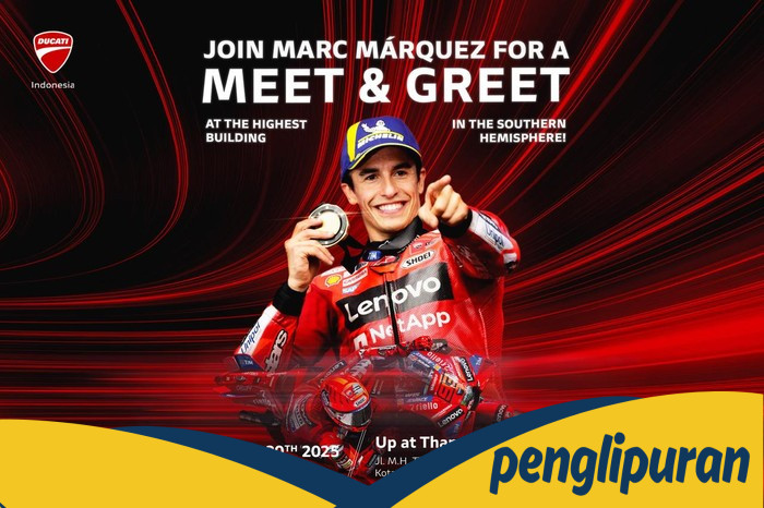 **Tiket VIP Royal Box Ducati di MotoGP Mandalika 2025, Harga Rp 30 Jutaan dengan Pertemuan Marc Marquez**