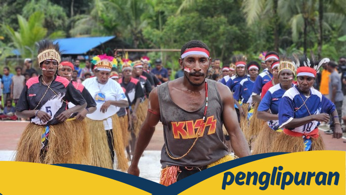Warga Ayuka & Tipuka Melelehkan Hati dengan Lomba Tari Seka di HUT ke-80 RI