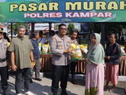 Operasi Pasar di Kampar Riau: Polisi-Bulog Gelontorkan 4 Ton Beras SPHP untuk Warga!