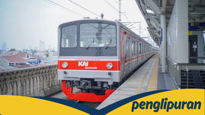 Pohon Tumbang Ganggu KRL Bojonggede-Cilebut, PT KAI Commuter Indonesia Selesaikan Masalah