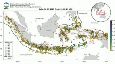 Gempa 3.375 Kali Guncang Indonesia, Kenapa?