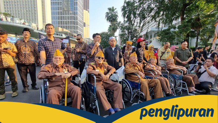 **Veteran RI Gelar Kirab Emosional di Bundaran HI, Dukung Semangat