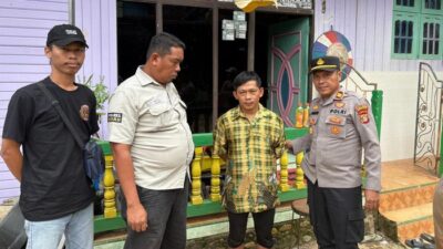 Ngeri! Pria Dibacok Hingga Tewas, Istri dan Dua Anaknya Jadi Korban di Berau Kaltim