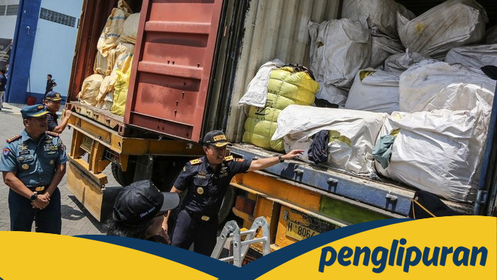 Bea Cukai Gagalkan Penyelundupan Pakaian Bekas di Tanjung Priok, 7 Kontainer Diamankan