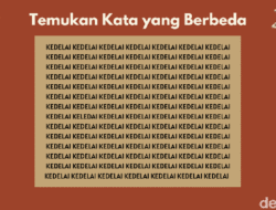 “Latih Fokus dengan 10 Soal Tes Ketajaman Mata, Temukan Kata dan Angka yang Berbeda!”