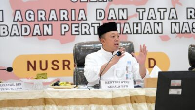 Nusron Wahid: Tanah SHM Rakyat Aman dari Penertiban Tanah Terlantar