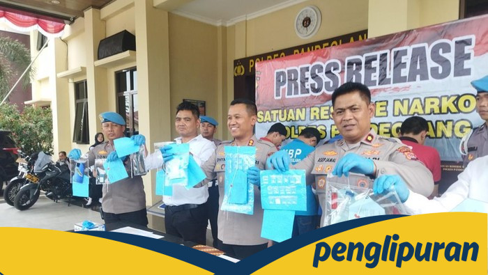**4 Pengedar Narkoba di Pandeglang Dibekuk, Polisi Sita Uang Ratusan Juta dan Tembakau Sintetis**
