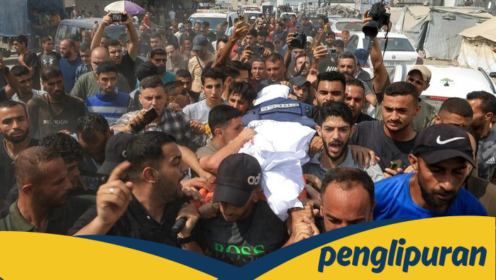 Al Jazeera Gelar Penghormatan Terakhir Kenang 5 Jurnalis Tewas Dibunuh Israel, Menyedihkan!
