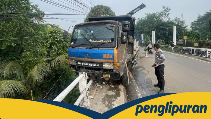 Sopir Ketiduran, Nyaris Menyebabkan Tragedi di Bogor!