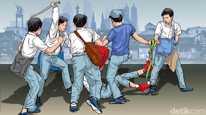 **Remaja Jakut dengan Celurit Panjang, Aksi Tawuran Berujung Penangkapan Polisi**
