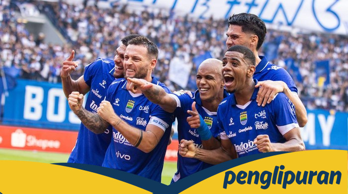 Persib Bandung Tanpa Jersey Baru di Laga melawan Manilla Digger
