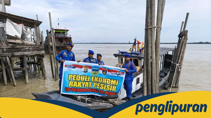 Polda Riau Gelar 'Jalur' Inovatif: Klinik Terapung dan Sembako Gratis di Meranti