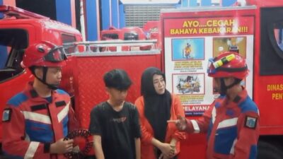 Jari Bocah Cilincing Kebakaran saat Bongkar Sepeda, Damkar Turun Tangan