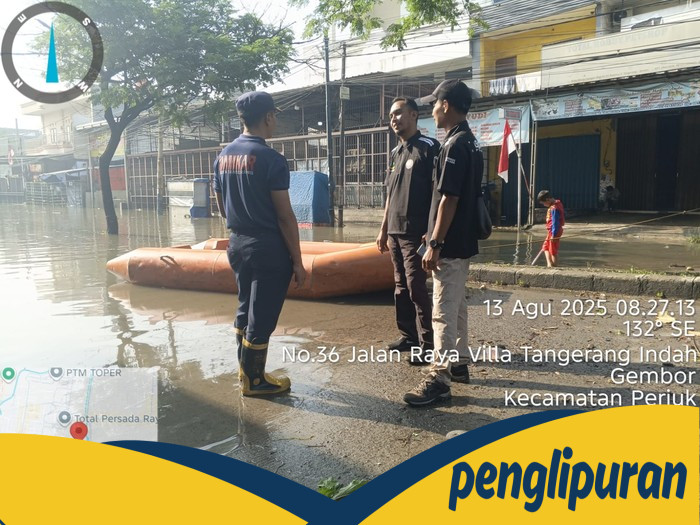 Bantuan Logistik dari Kemensos, Harapan bagi Korban Banjir di Tangerang