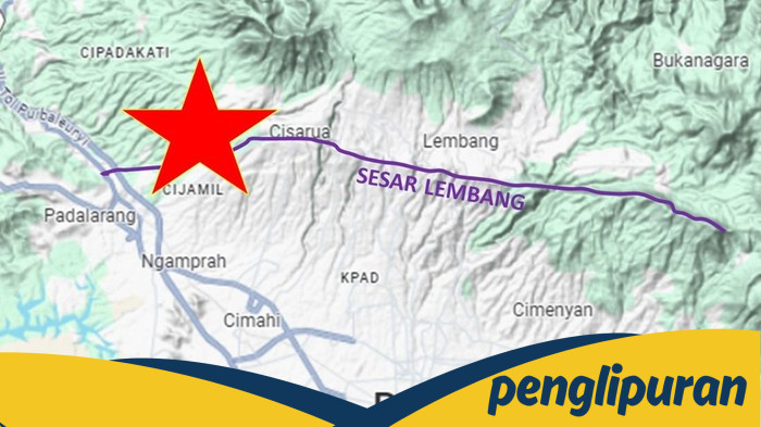 **Gempa M 1,8 di Bandung Barat: BMKG Peringatkan Sesar Lembang sebagai Ancaman Potensial**
