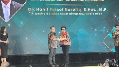 Anugerah Ekonomi Hijau untuk Menteri LH, Target 2029: Sampah 100% Terkelola!