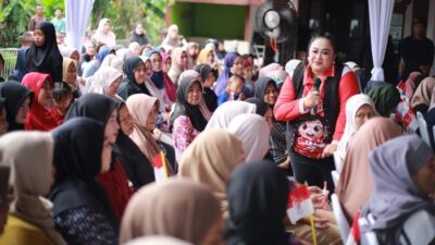 Dharma Wanita Persatuan Kemenimipas Gelar Baksos di Sukaraja, Sambut HUT ke-80 RI