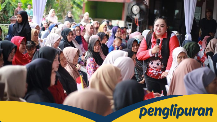 Dharma Wanita Persatuan Kemenimipas Gelar Baksos di Sukaraja, Sambut HUT ke-80 RI