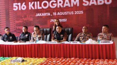 7 Bandar dan Kurir Sabu 516 Kg Ditangkap Polda Metro: Kerja keras Polisi Berbuah Manis!
