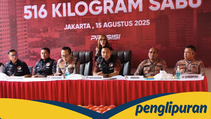 7 Bandar dan Kurir Sabu 516 Kg Ditangkap Polda Metro: Kerja keras Polisi Berbuah Manis!