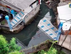 **Jembatan Bascule Pertama di Jakarta, Solusi Baru untuk Normalisasi Sungai Gandaria**