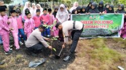 **”Green Policing di 3 Sekolah Meranti: Polisi & Siswa Bersatu Tanam Pohon untuk Bumi yang Lebih Hijau”**
