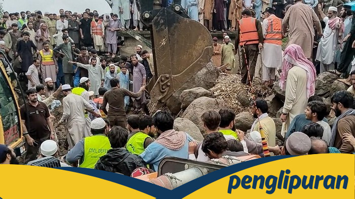 Banjir-Longsor di Pakistan: Tragedi 200 Jiwa dalam Sehari