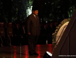 Prabowo Pimpin Upacara Ziarah di TMP Kalibata: Teguhnya Penghormatan Kepada Pahlawan