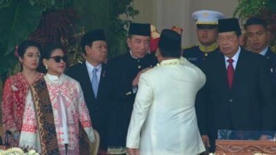 Prabowo Berikan Hormat kepada SBY dan Jokowi, Momentum Politik yang Menarik di Hari Kemerdekaan